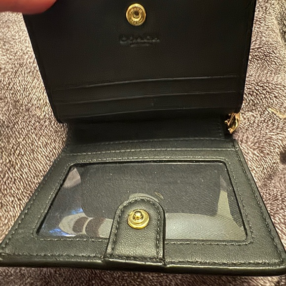 Coach Vibrant Pink Leather Wallet - Picture 3 of 4